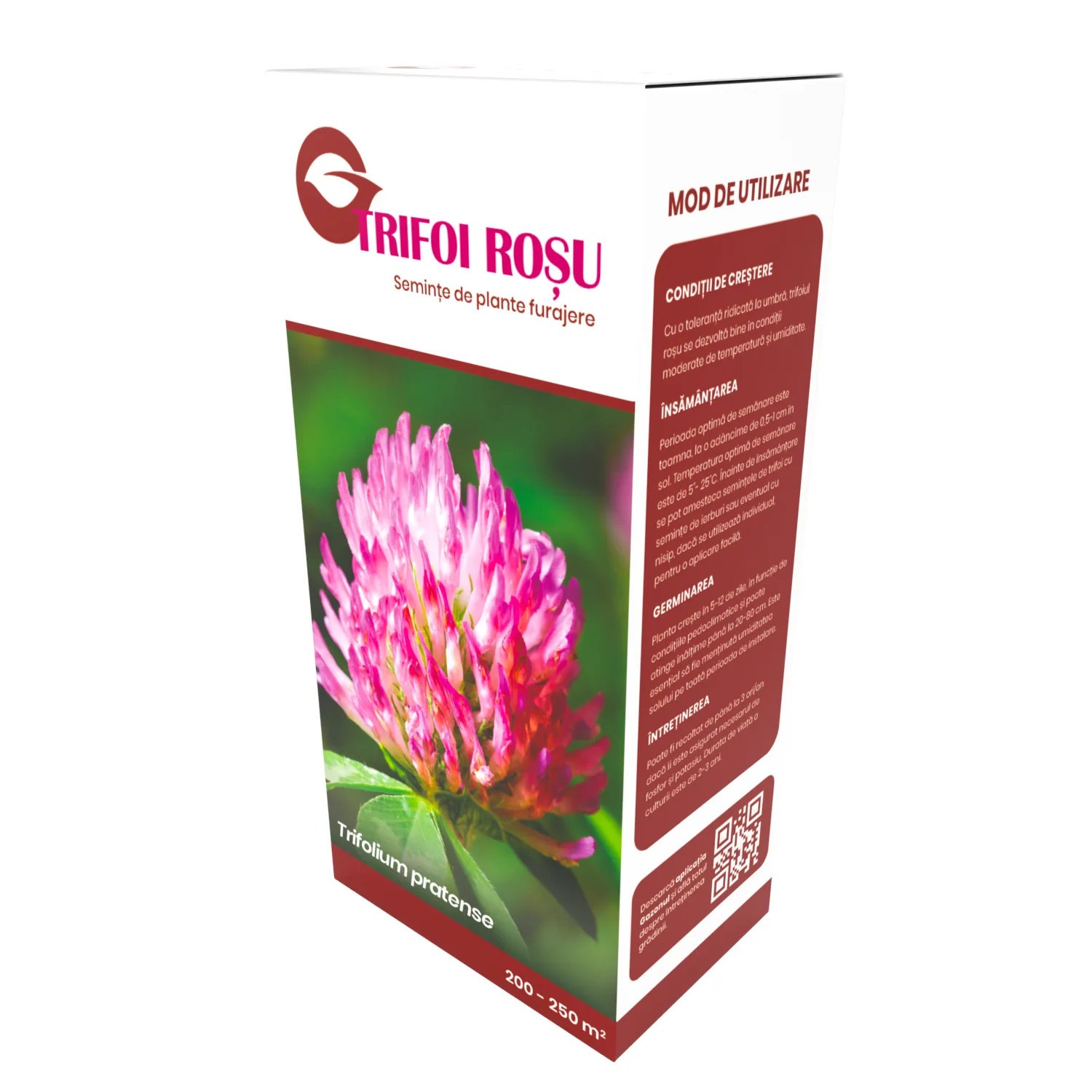 Seminte de Trifoi Rosu cu productivitate ridicata, 500 gr [1]