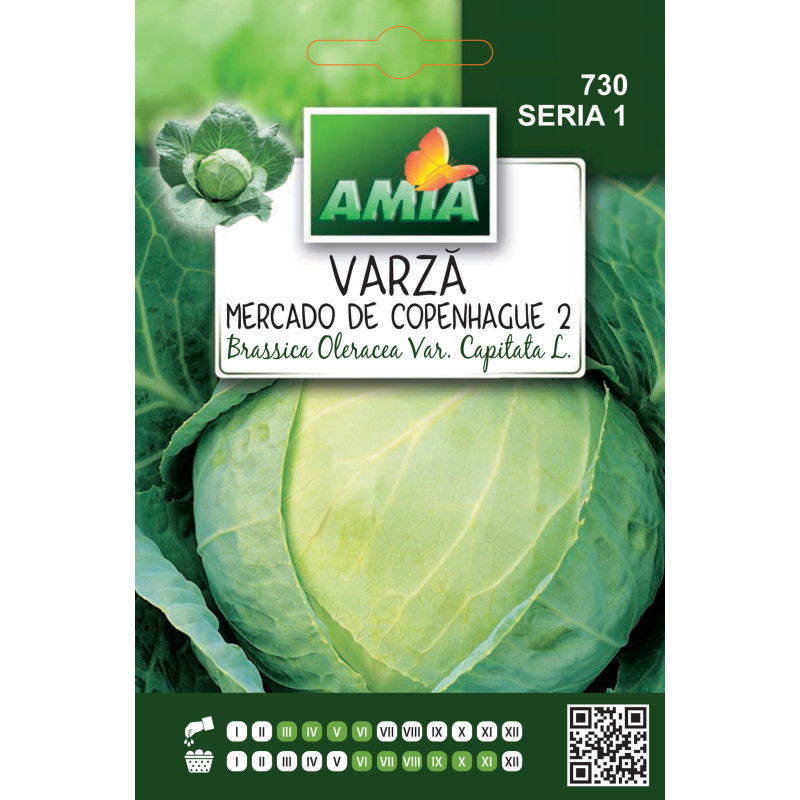 Seminte de varza Mercado de Amia Copenhague 2, 3 g [0]