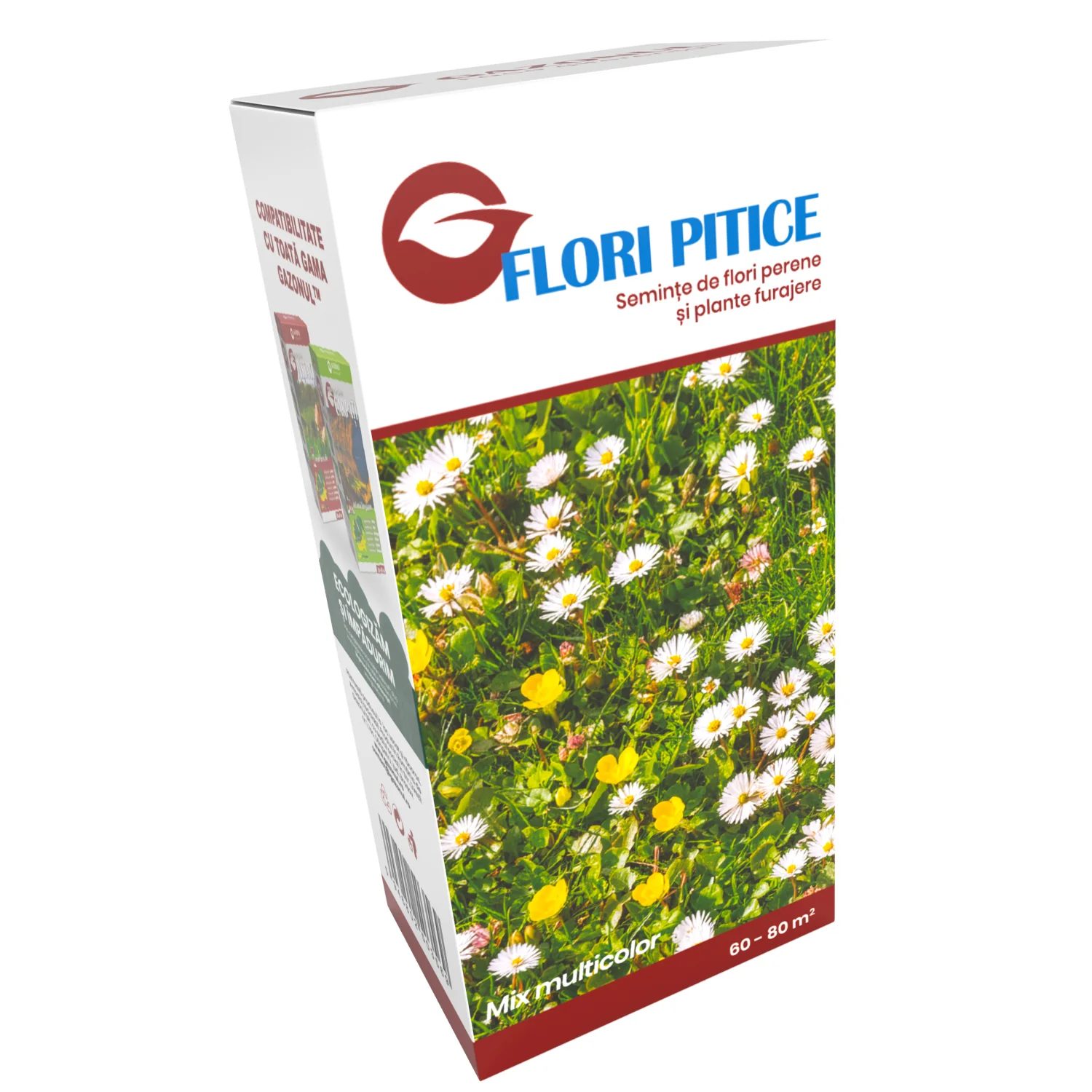 Seminte Flori Pitice, amestec decorativ cu flori anuale, perne si trifoi, 250 gr [1]