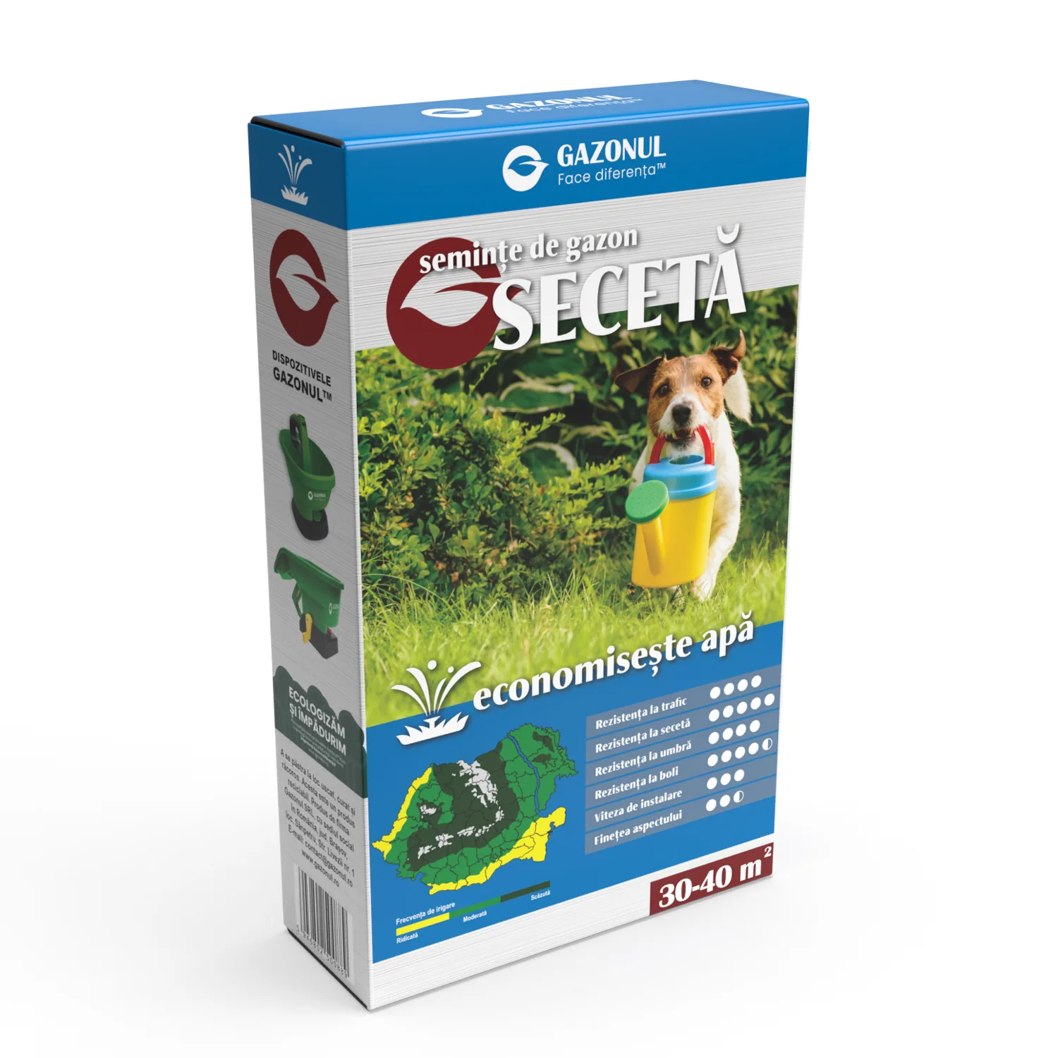 Seminte Gazon Seceta pentru climat uscat si zone fara sistem de irigare, 0.75 KG [0]