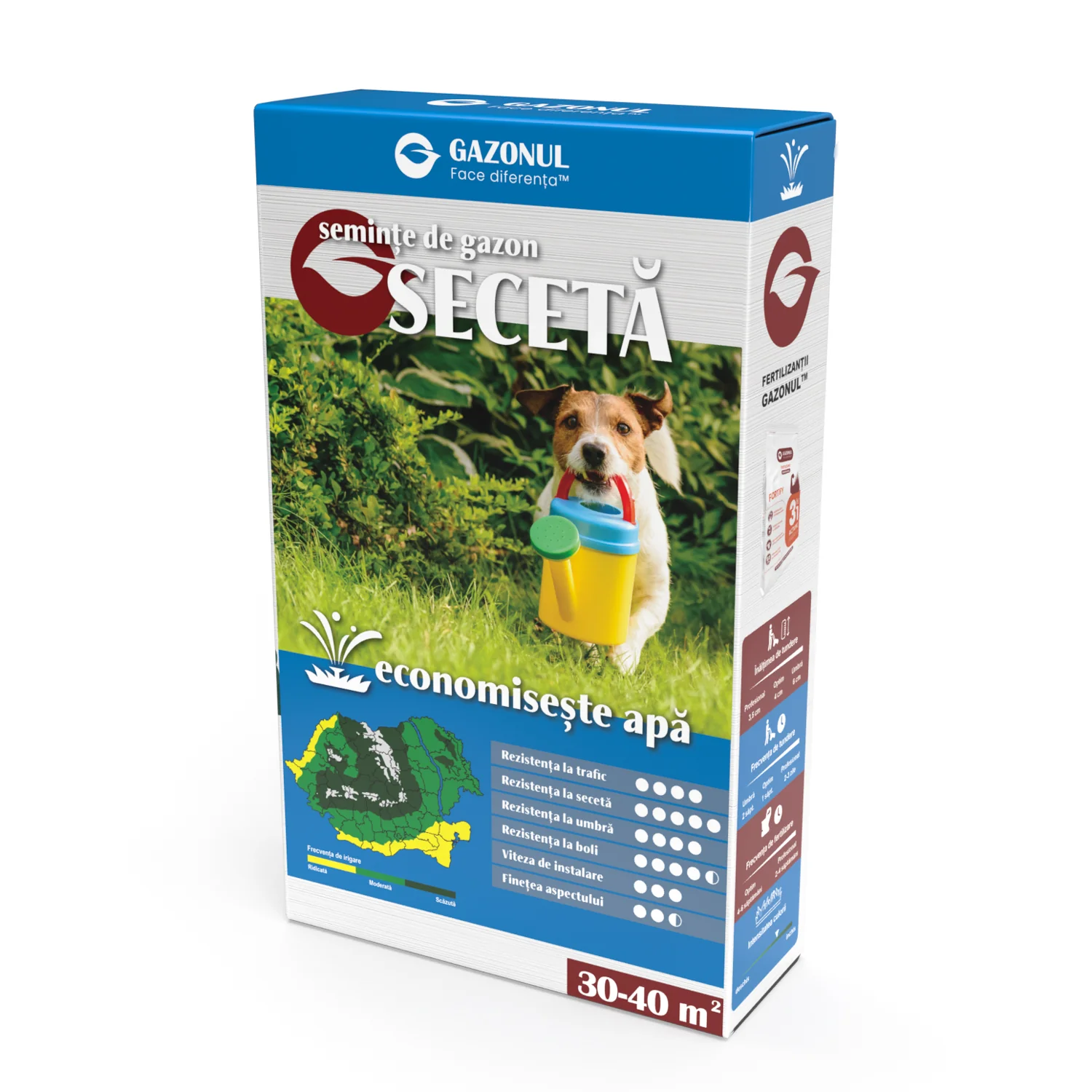 Seminte Gazon Seceta pentru climat uscat si zone fara sistem de irigare, 0.75 KG [2]