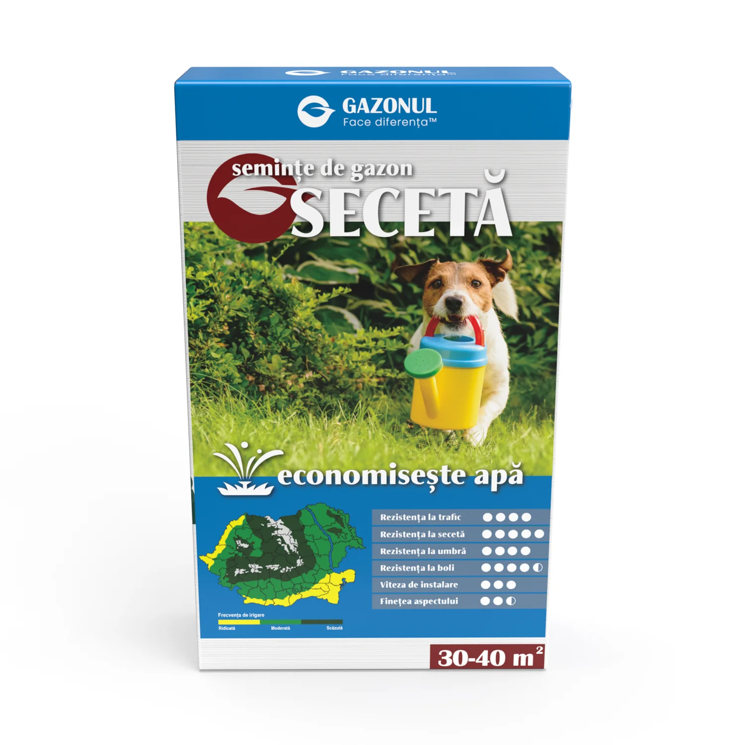 Seminte Gazon Seceta pentru climat uscat si zone fara sistem de irigare, 0.75 KG [1]