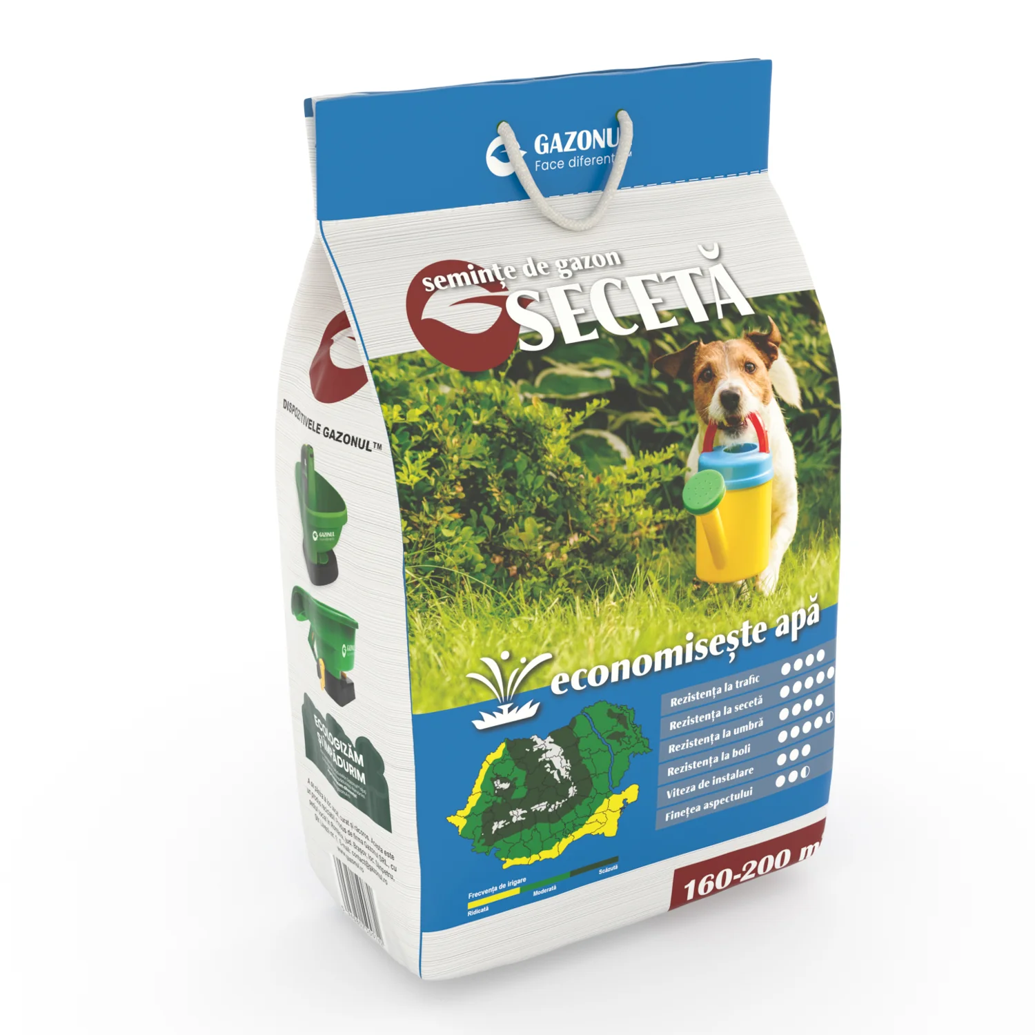 Seminte Gazon Seceta pentru climat uscat si zone fara sistem de irigare, 4 KG [0]