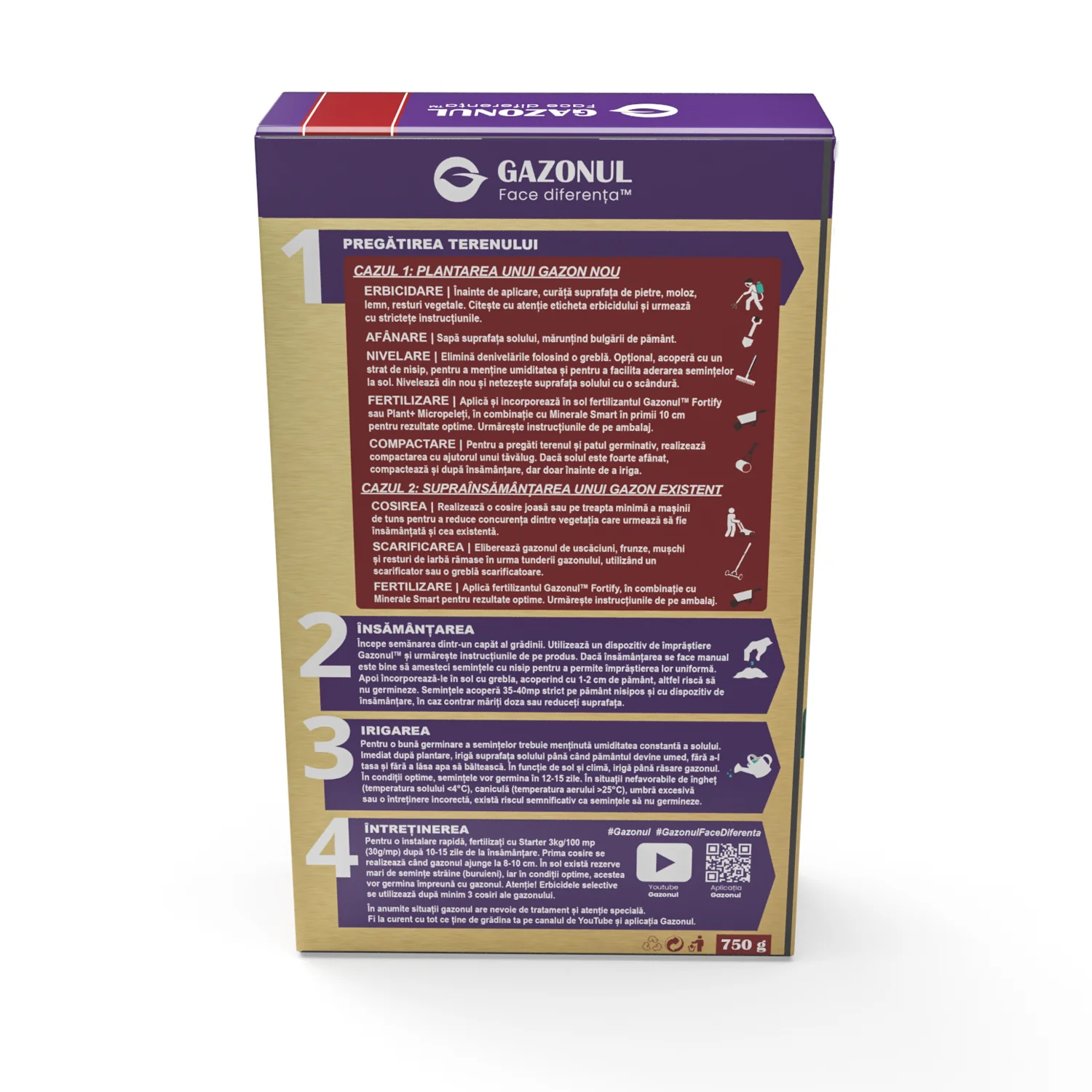 Seminte Gazon Select, pentru un covor verde, fin si de durata, 0.75 KG [2]