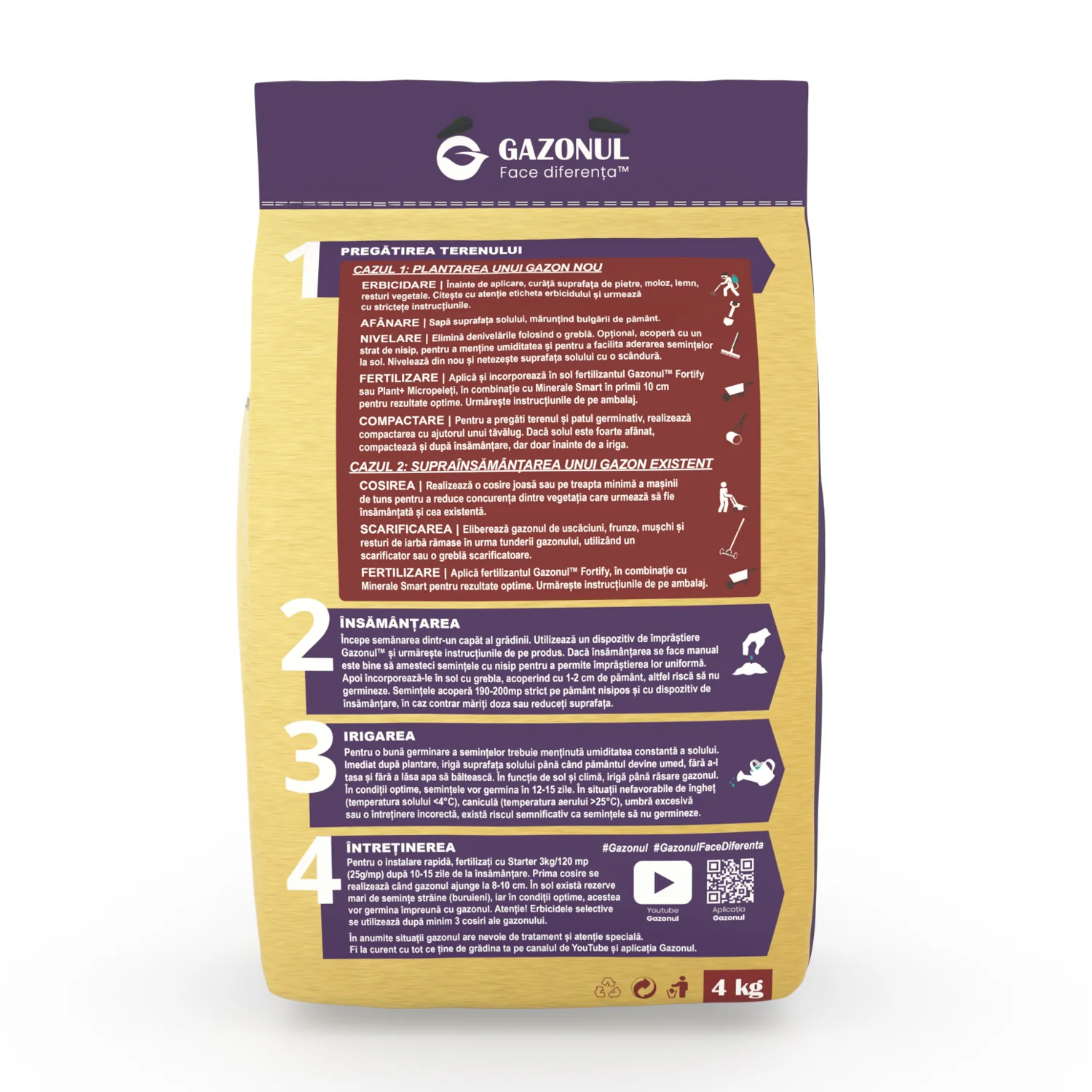 Seminte Gazon Select, pentru un covor verde, fin si de durata, 4 KG [2]