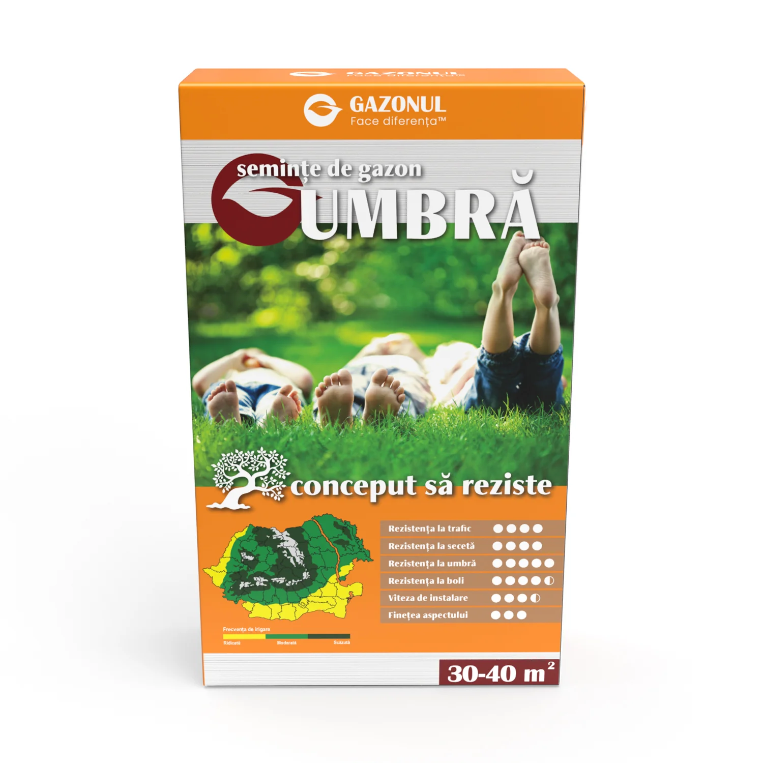 Seminte Gazon Umbra pentru livezi, spatii umbrite si semiumbrite, 0.75 KG [0]