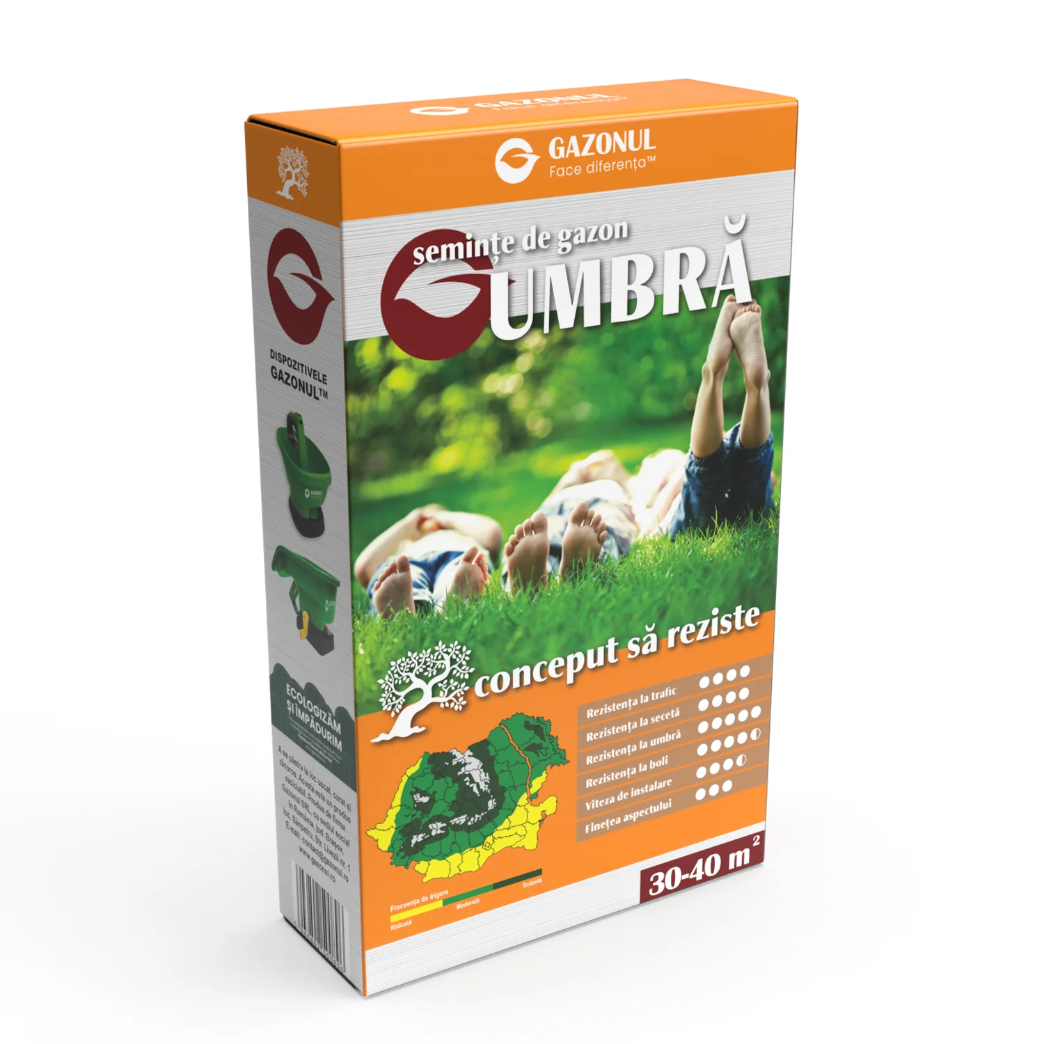 Seminte Gazon Umbra pentru livezi, spatii umbrite si semiumbrite, 0.75 KG [1]