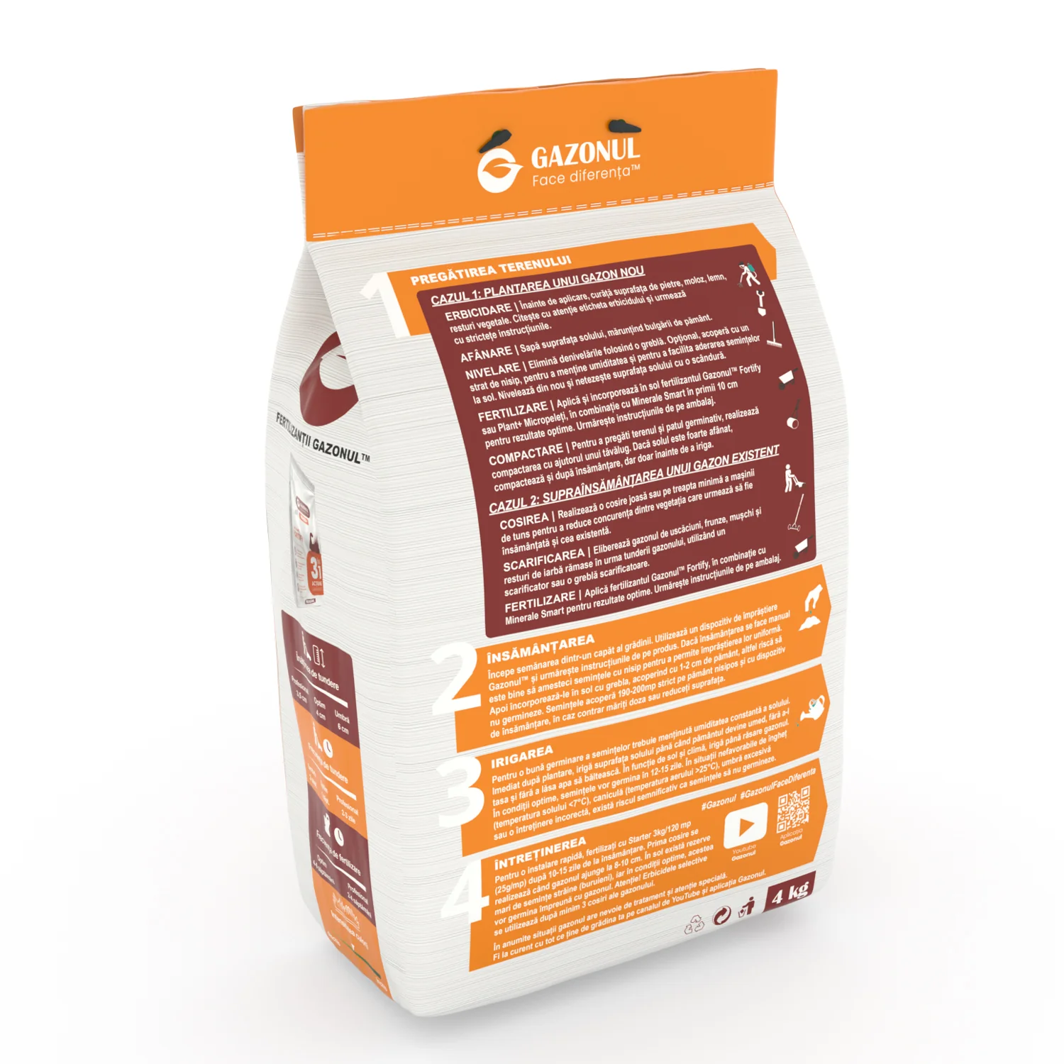 Seminte Gazon Umbra pentru livezi, spatii umbrite si semiumbrite, 4 KG [2]