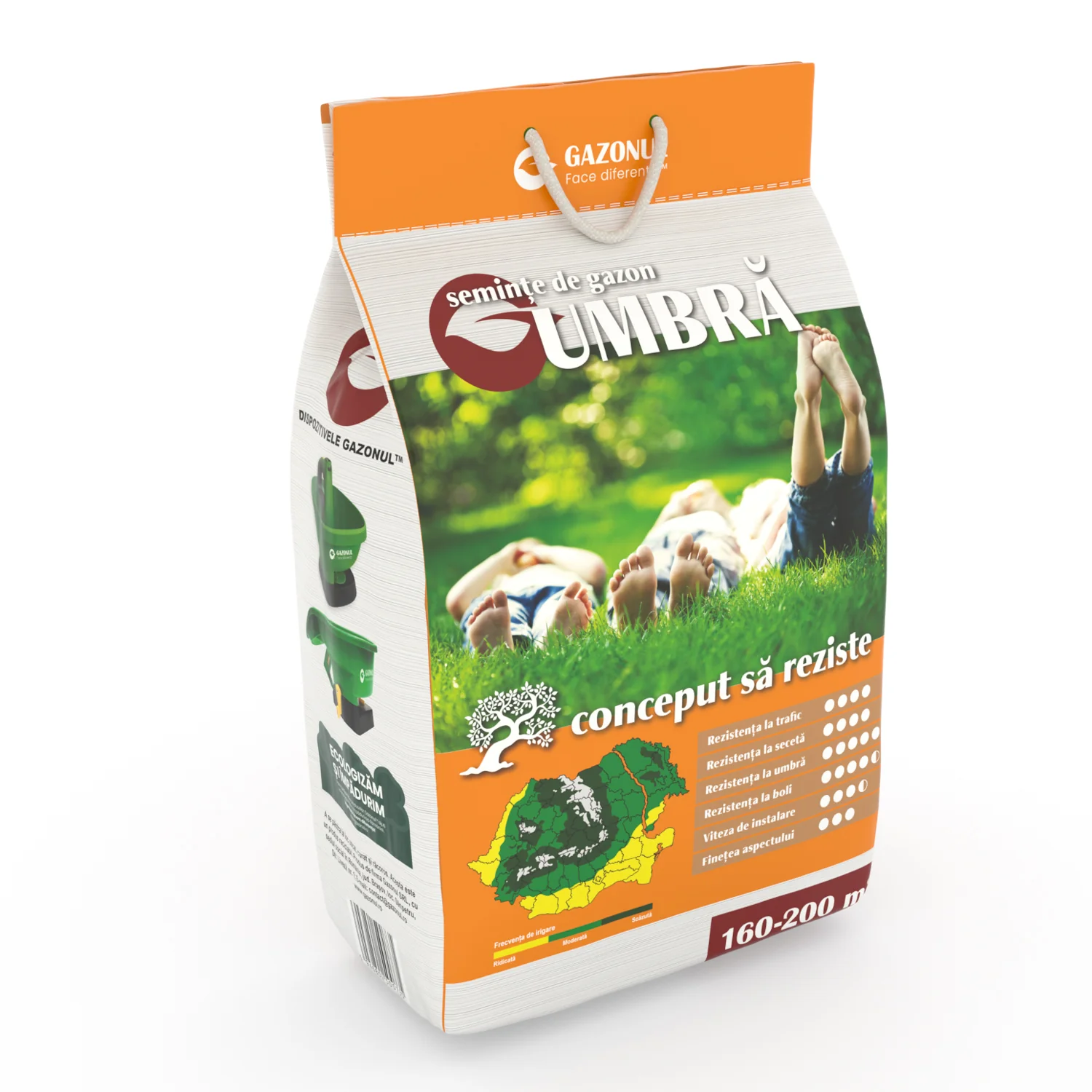 Seminte Gazon Umbra pentru livezi, spatii umbrite si semiumbrite, 4 KG [0]