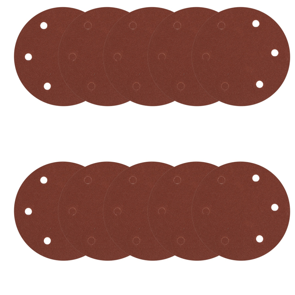 Set 10 hartie abraziva P120 6gauri 215mm [2]