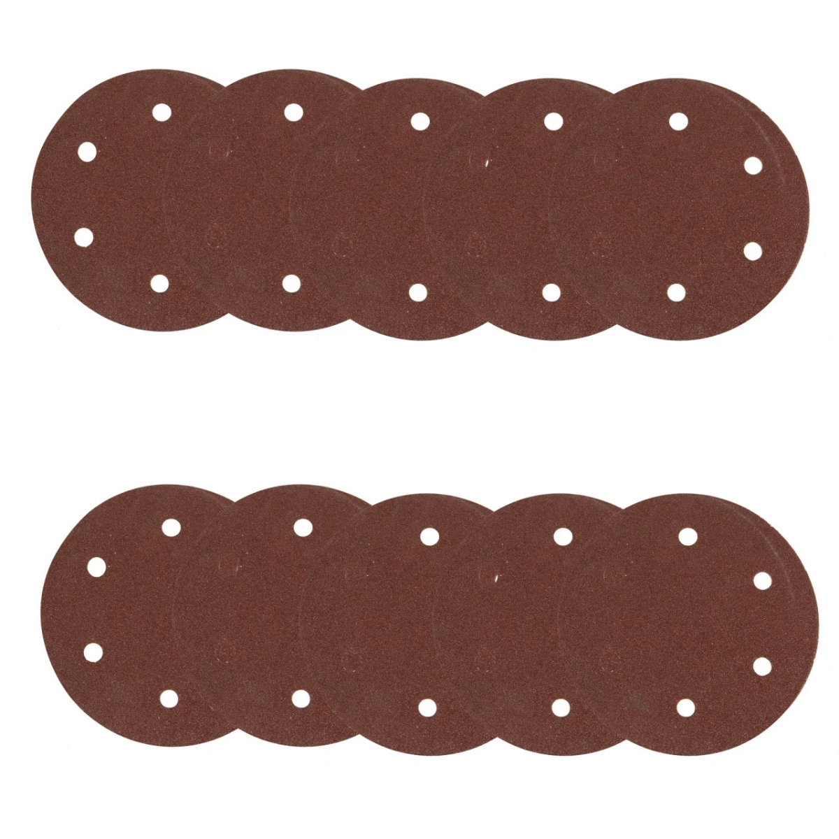 Set 10 hartie abraziva P80 6gauri 215mm [1]