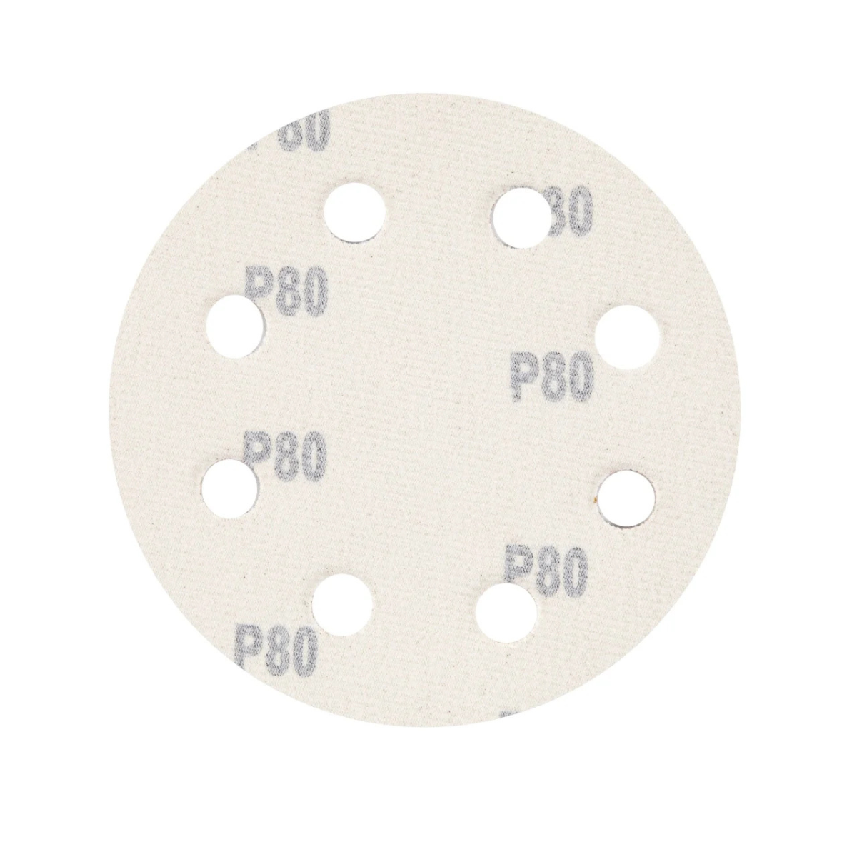 Set 10 hartie abraziva P80 8gauri 180mm [3]