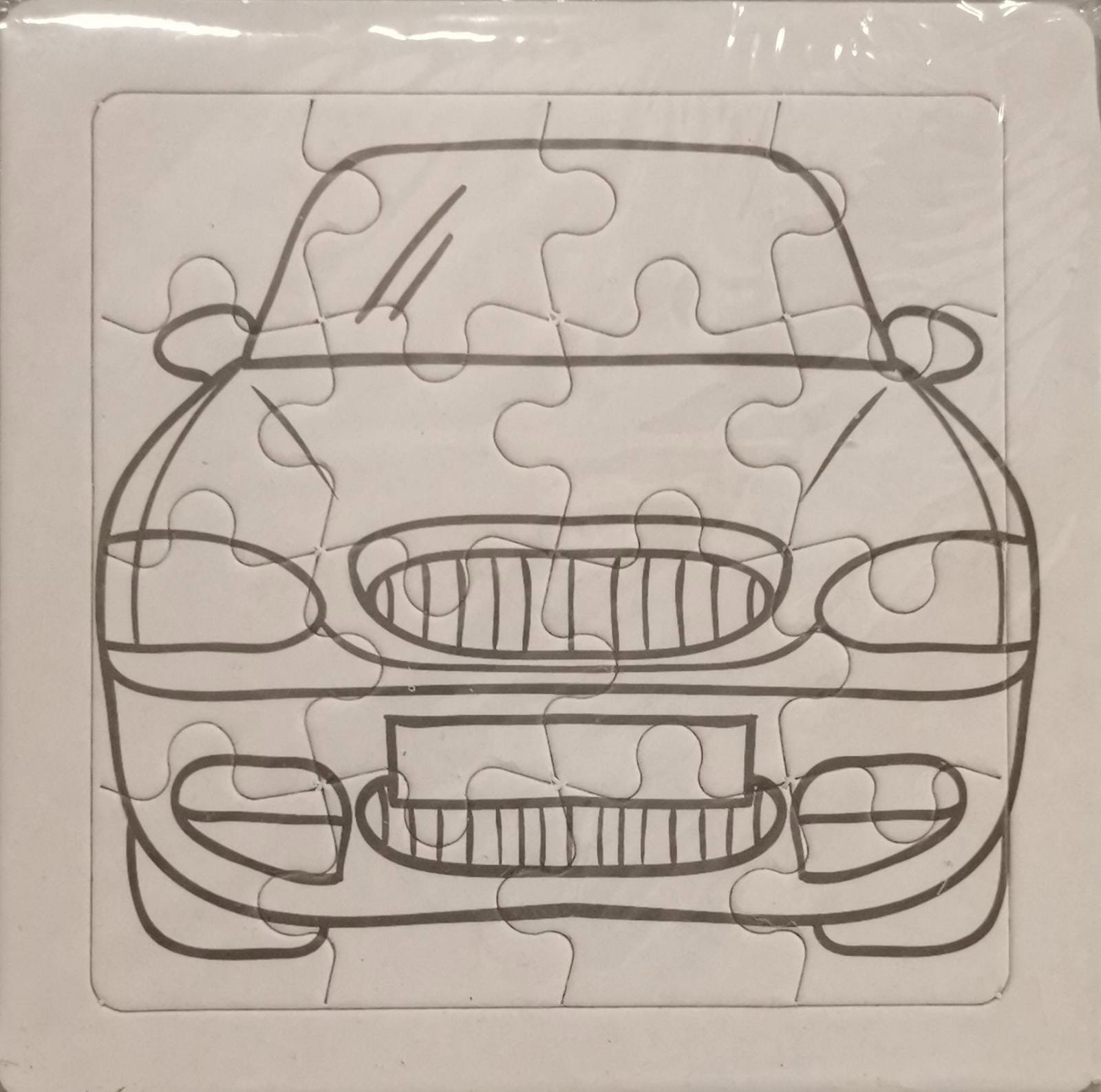 Set 3 puzzle-uri de colorat cu vehicule [2]