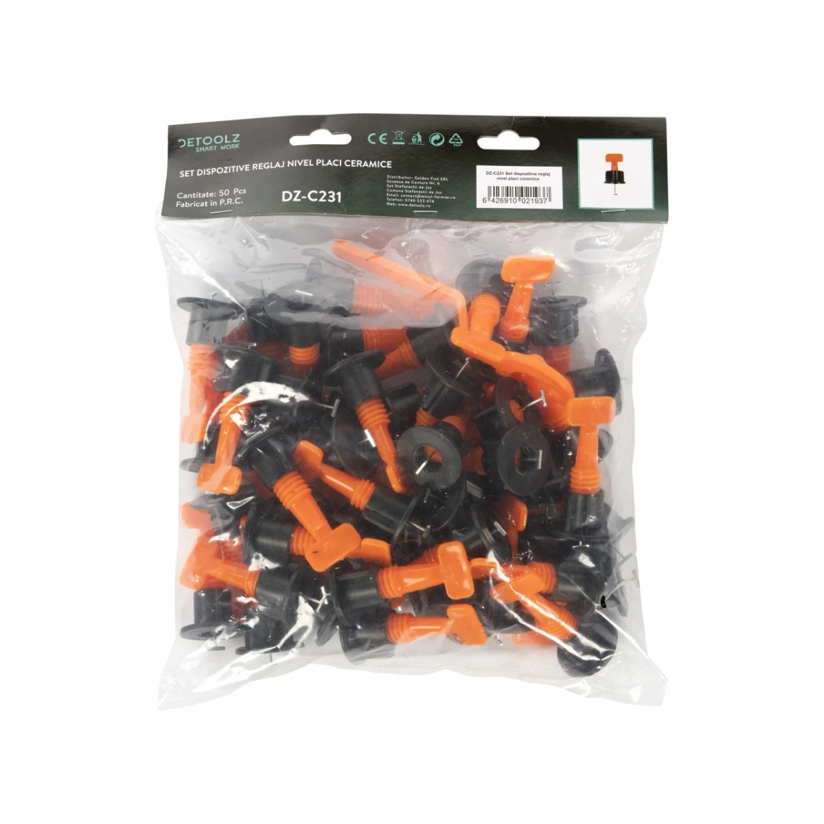 Set 50 dispozitive reglaj nivel placi ceramice [2]