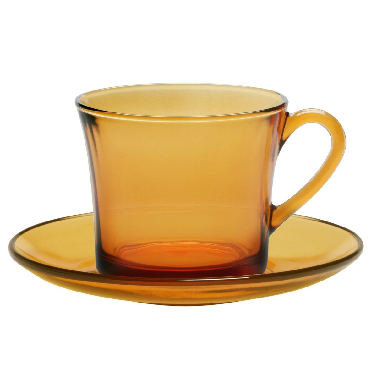 Set 6 cesti sticla cu farfurii Duralex Lys Vermeil Creole, 180 ml [1]