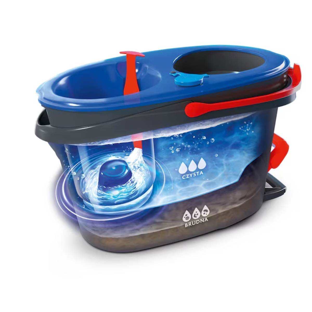 Set Mop rotativ si galeata Vileda H2Pro [2]