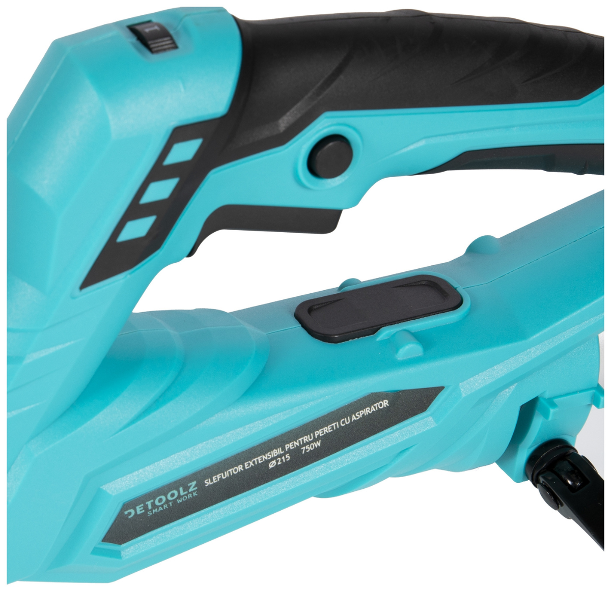 Slefuitor pentru perete extensibil cu aspirator Ø215 750W [3]