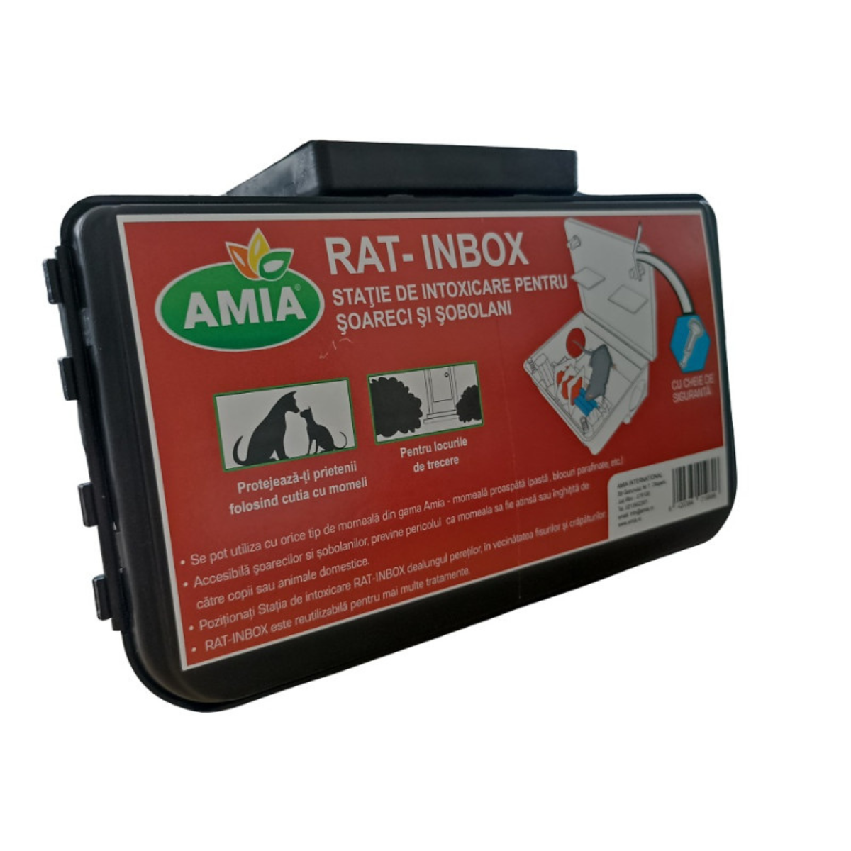 Statie intoxicare soareci si sobolani cu cheie Amia [1]