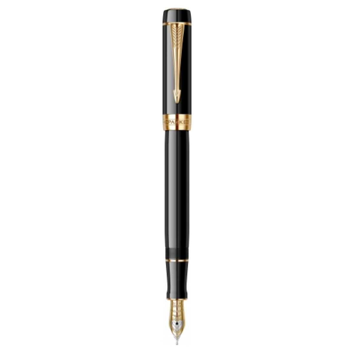 Stilou Centennial 18k Nib Parker Duofold, Classic Black Gt [0]