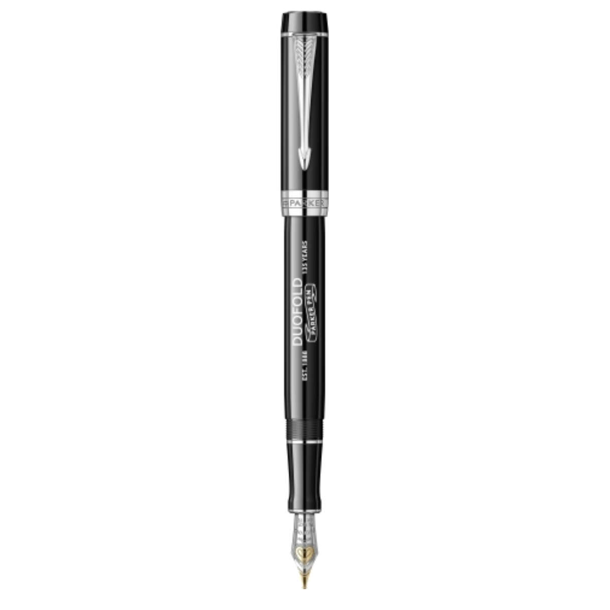 Stilou Centennial 18k Nib Parker Duofold / Le 135 Anniversary Black Rht [0]