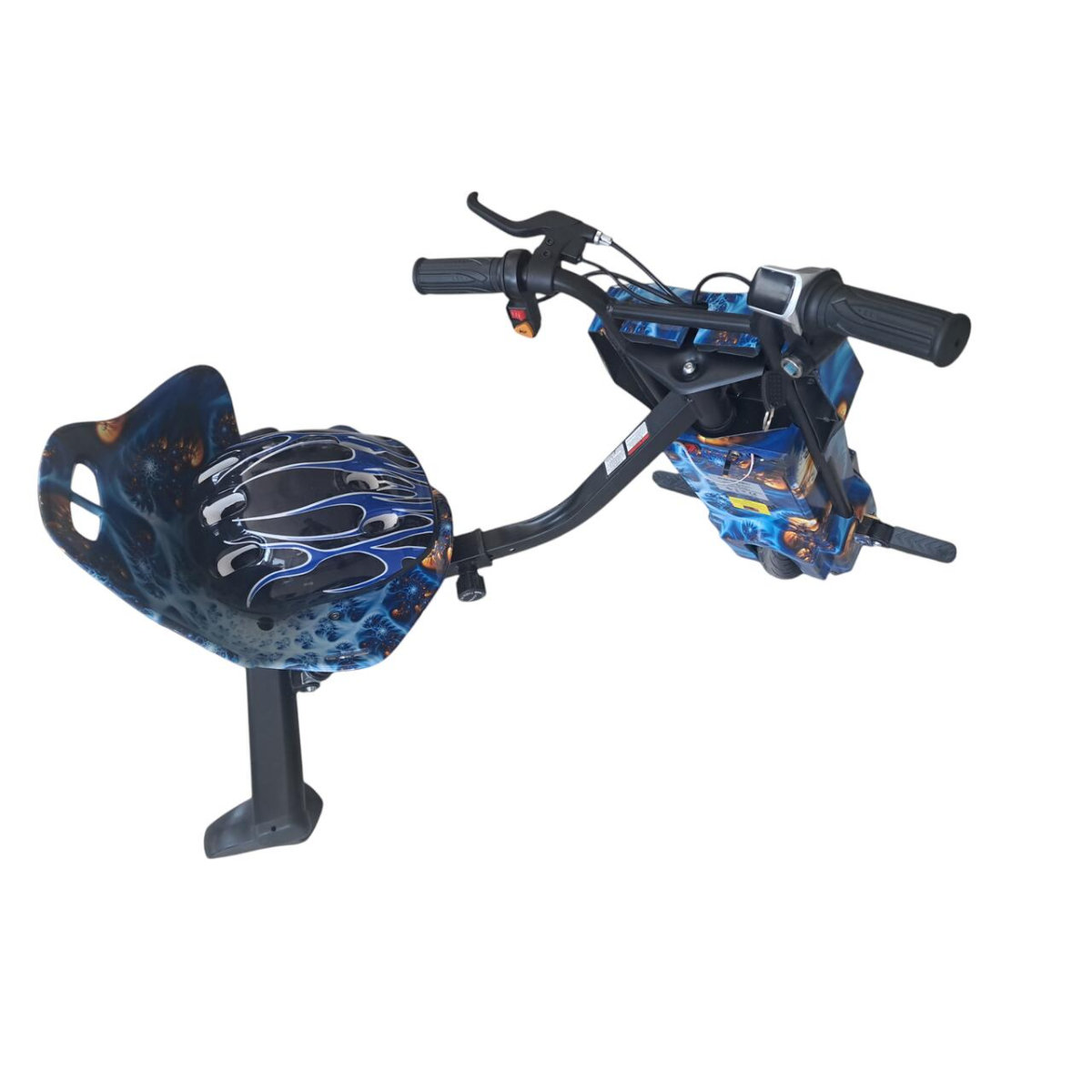 Tricicleta Electrica Drift Hausberg HB-KD05BL, 250-300W, Autonomie 10-15 km, Albastru [2]