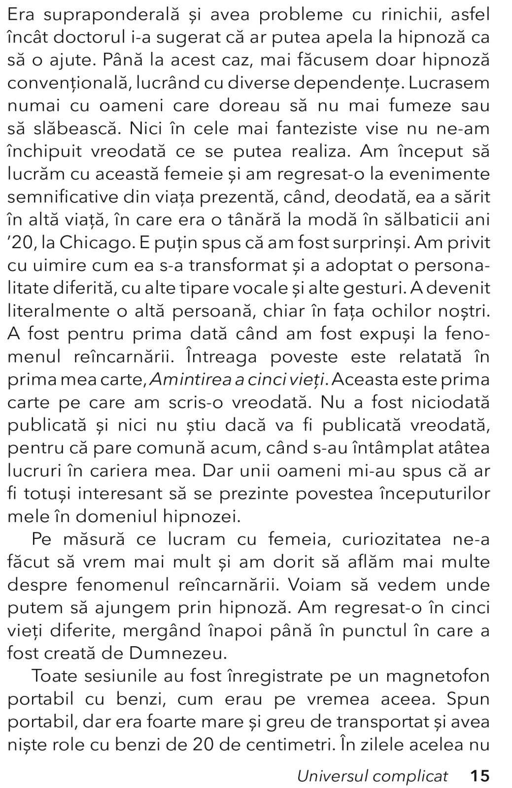 Universul Complicat - Beneficiile terapiei vietilor trecute. Volumul 2 [8]