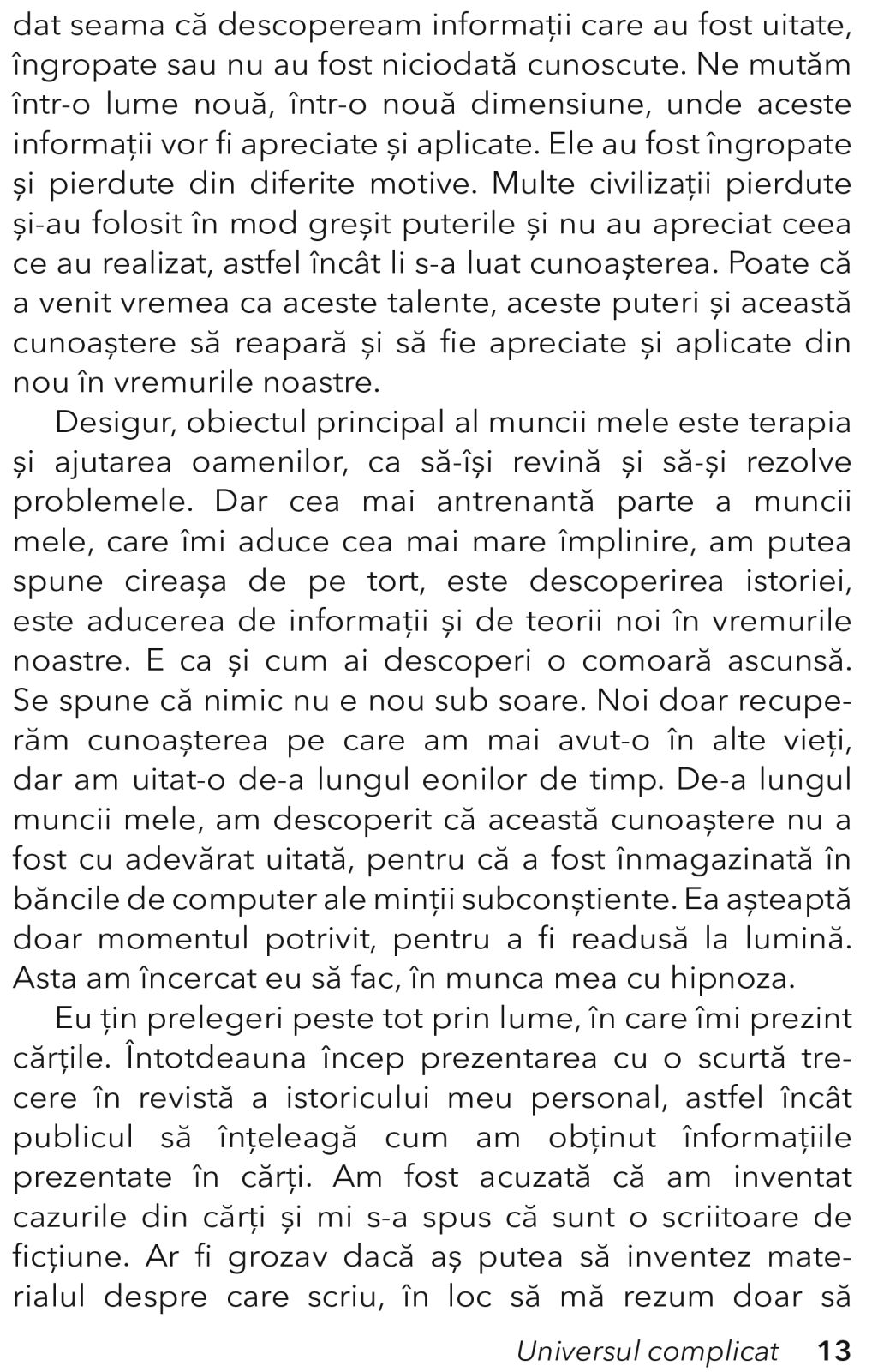 Universul Complicat - Beneficiile terapiei vietilor trecute. Volumul 2 [6]