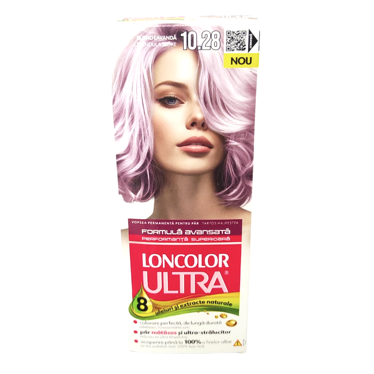 Vopsea de Par Loncolor Ultra 10/28 Blond Lavanda, 50 ml [1]