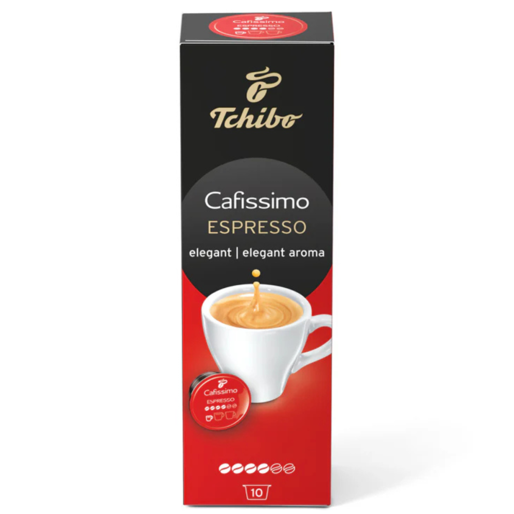 Cafea Tchibo Cafissimo Espresso Elegant Aroma, 10 Capsule, 70 g [1]