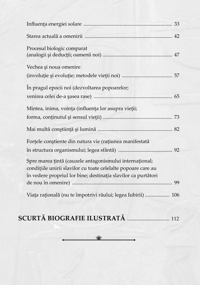 In imparatia naturii vii. Vechea si noua omenire [3]