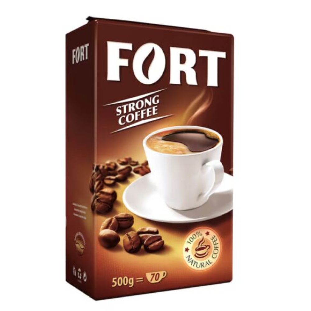 Cafea macinata Fort pachet vidat, 500 g [1]