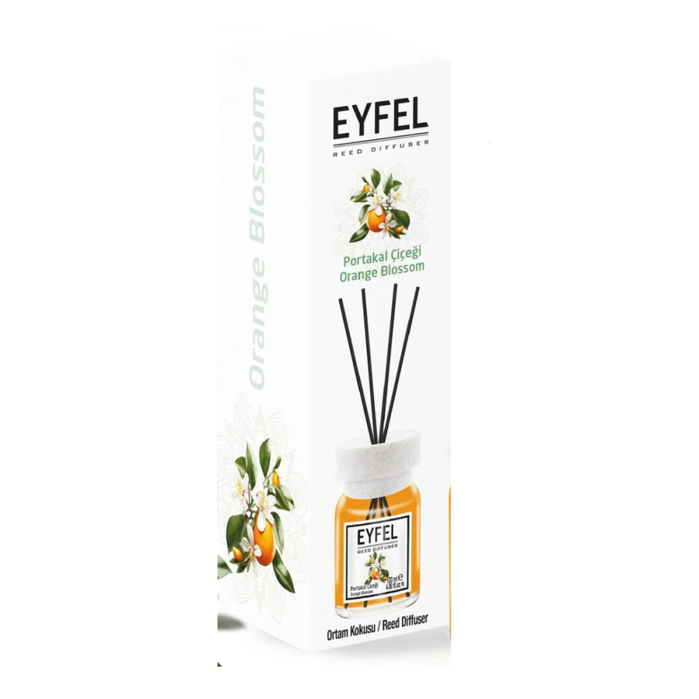 Odorizant betisoare pentru camera Eyfel Reed Diffuser, miros de Floare de portocal, 120 ml [1]