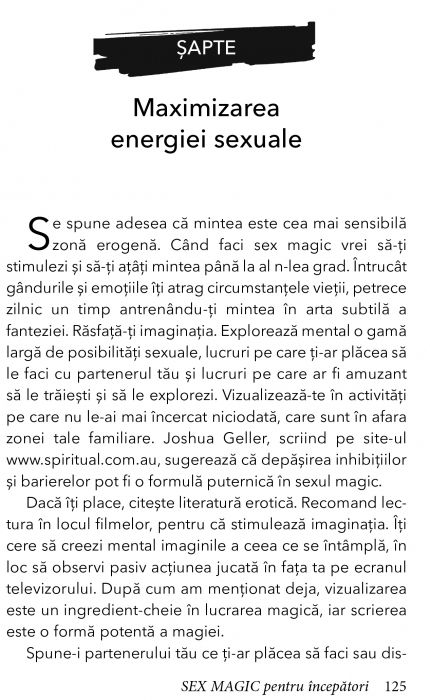 Sex Magic - Pentru Incepatori de Skye Alexander [4]