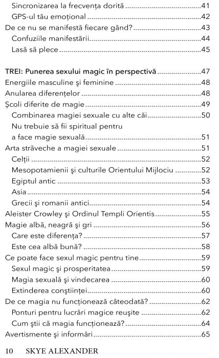 Sex Magic - Pentru Incepatori de Skye Alexander [6]