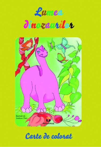 Lumea dinozaurilor - carte de colorat [1]