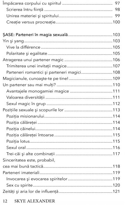 Sex Magic - Pentru Incepatori de Skye Alexander [8]