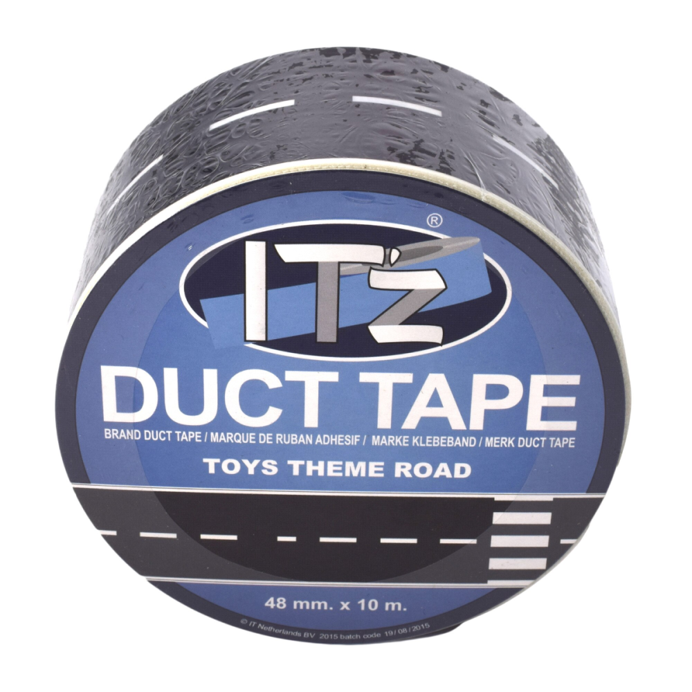 Banda adeziva Itz Duct Tape, 10 m x 4.8 cm, The Road [1]