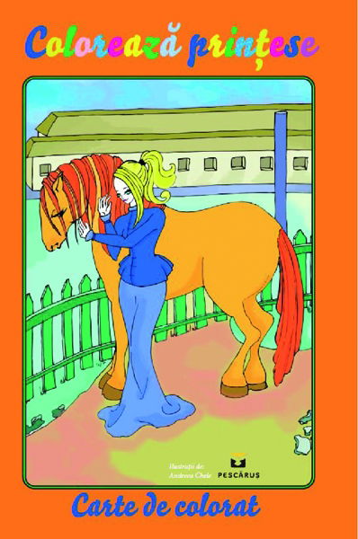 Coloreaza printese - carte de colorat [1]