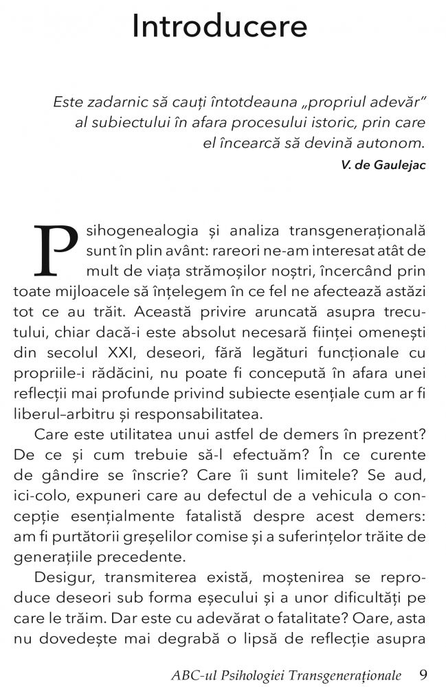 ABC-ul Psihologiei Transgenerationale [7]