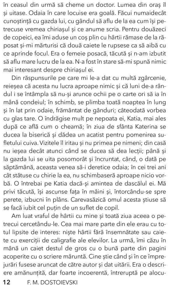Amintiri din Casa Morților – Feodor Dostoievski [9]