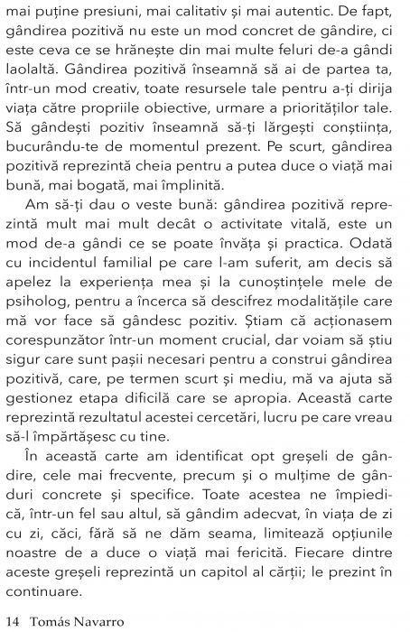 Arta de a gandi pozitiv de Tomas Navarro [8]