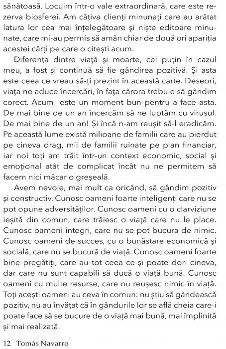 Arta de a gandi pozitiv de Tomas Navarro [6]
