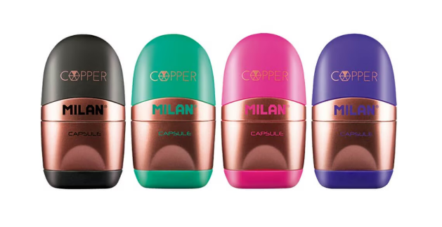 Ascutitoare cu radiera, Copper MILAN [1]