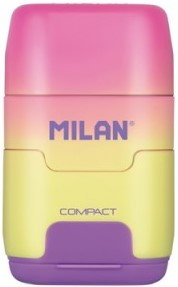 Ascutitoare dubla cu radiera sunset - MILAN [1]