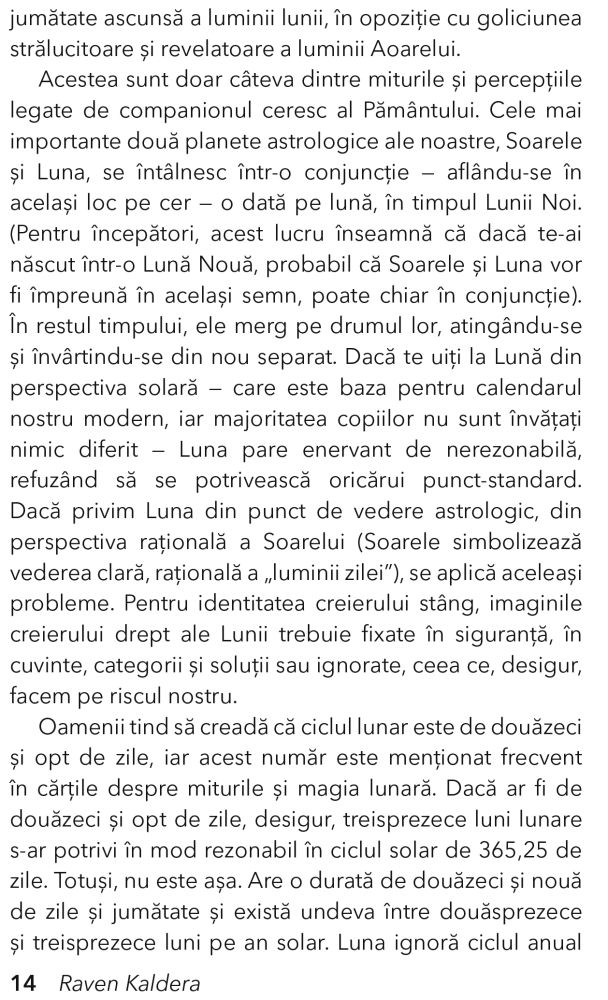 Astrologia fazelor lunii. Cheia lunara a destinului tau de Raven Kaldera [9]