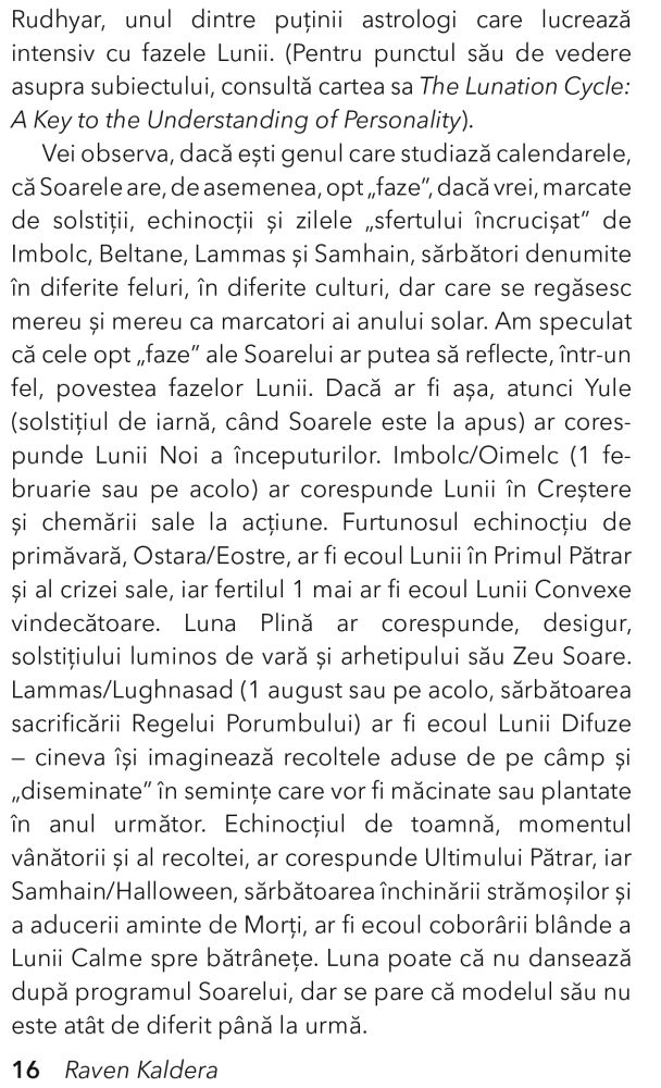 Astrologia fazelor lunii. Cheia lunara a destinului tau de Raven Kaldera [11]