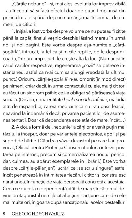 Autistii Cartilor de Gheorghe Schwartz [5]