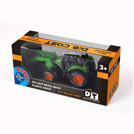 Autovehicul cu Sasiu Metalic - Pull Back - 3 - D-Toys [1]