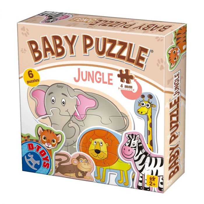 Baby Puzzle - Animal Salbatice [1]