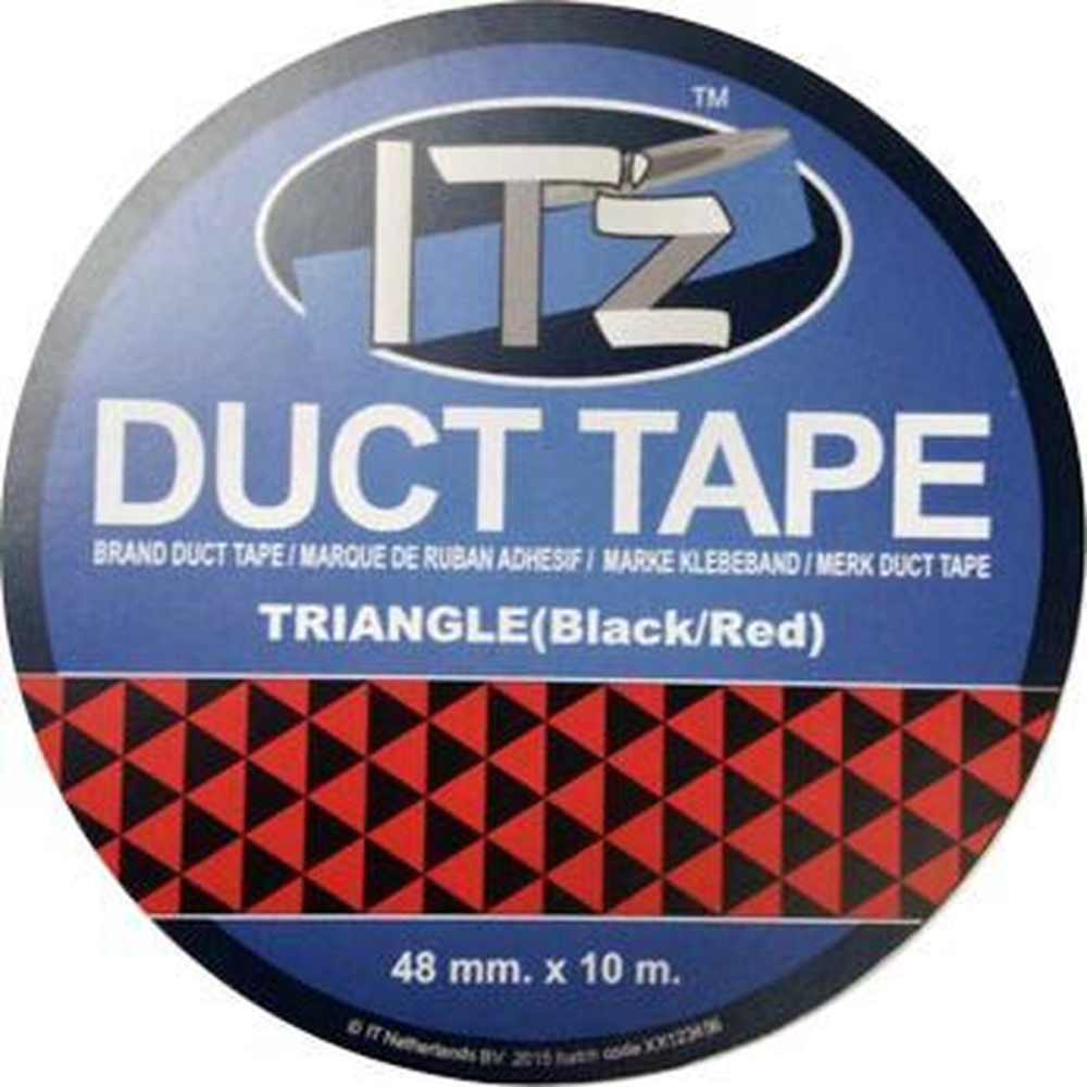 Banda adeziva Itz Duct Tape, 10 m x 4.8 cm, Triangle [1]